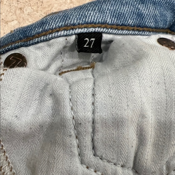 Seven for all Mankind high waist ankle Jean size 27 - Picture 4 of 5